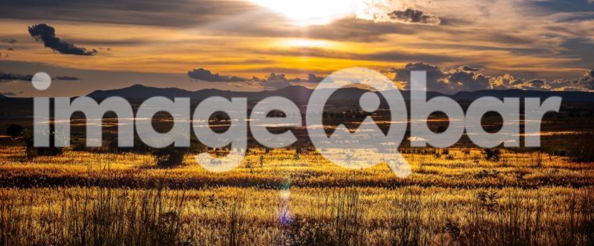 Huambo sunset highlands