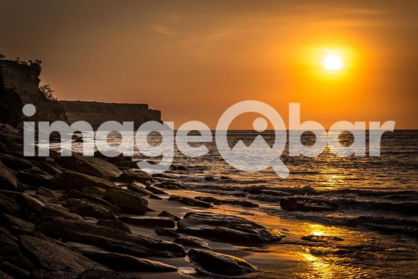 Sunset Barra do Dande